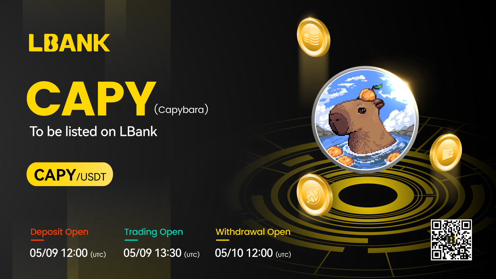 CAPY (Capybara) Will Be Listed in LBank Innovation Zone – Support Center